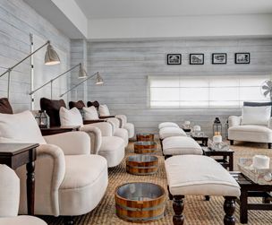 salon and spa upholstery